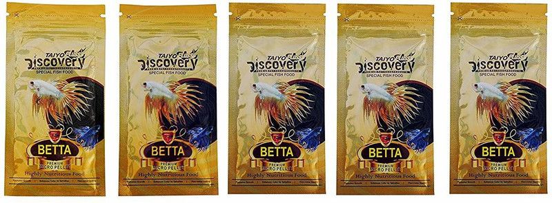 Taiyo Pluss Discovery FISH FOOD Sea Food 0.1 kg (5x0.02 kg) Dry Adult, Young, Senior Fish Food