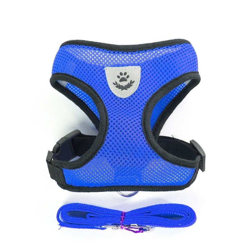Breathable   Harness Vest Reflective  Harness And Leash Set For Chihuahua Puppy Small Medium  Arnes Perro