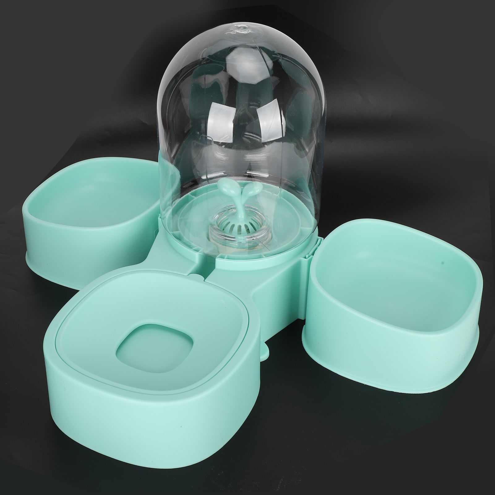 Automatic Pet Feeder Cat Bowls Set Detachable Water Dispenser Dogs Feeding Supplies