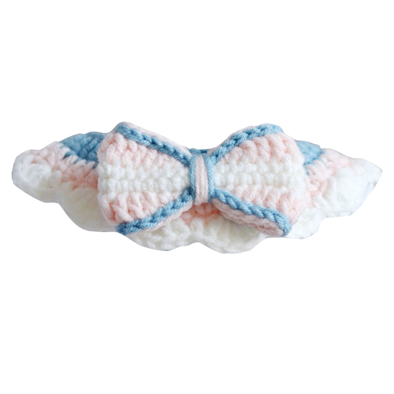 Kitten Collar High Elasticity Bow Pattern Ribbon Cute Puppy Collar
