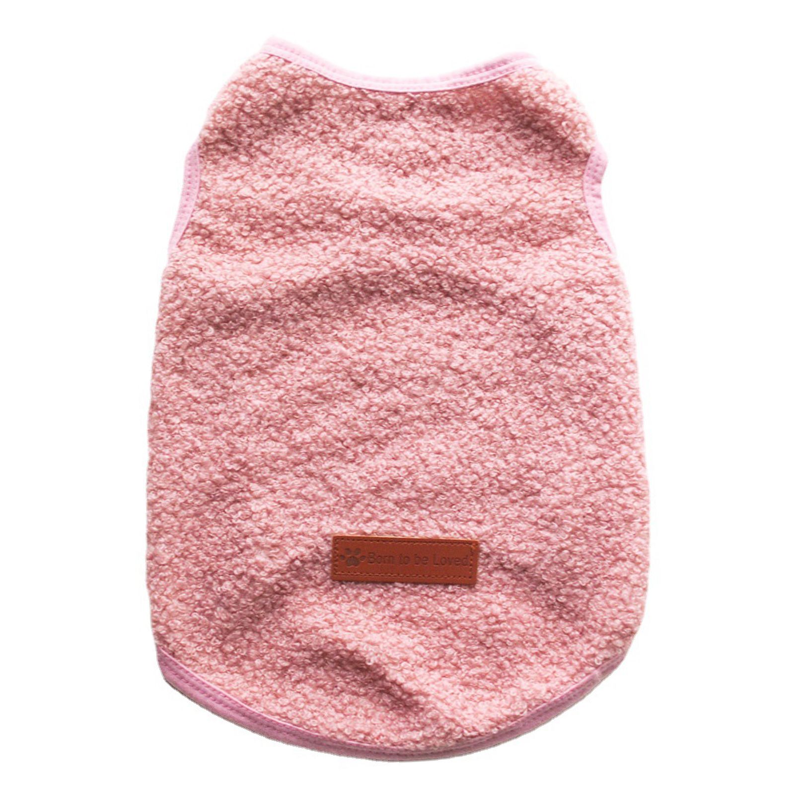 Pet Clothing Solid Color Pet Dog Sleeveless Shirt Clothes