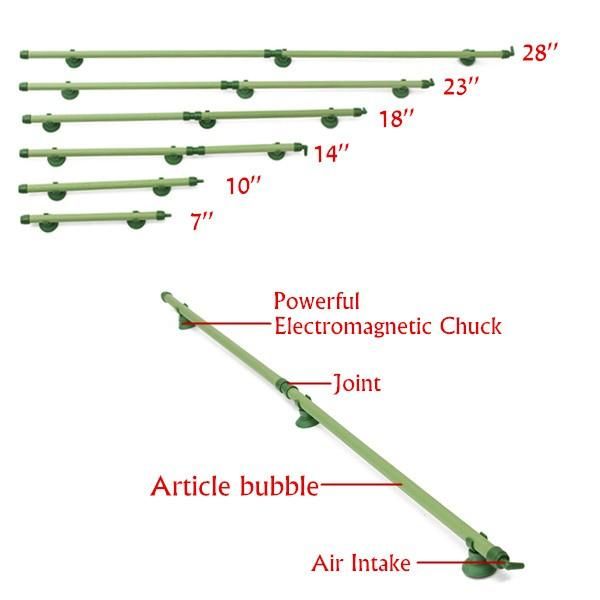 Global collection---Green Fish Tank Aquarium Decor Air Stone Bubble Wall Tube 7" 10" 14" 18" 23" 28"