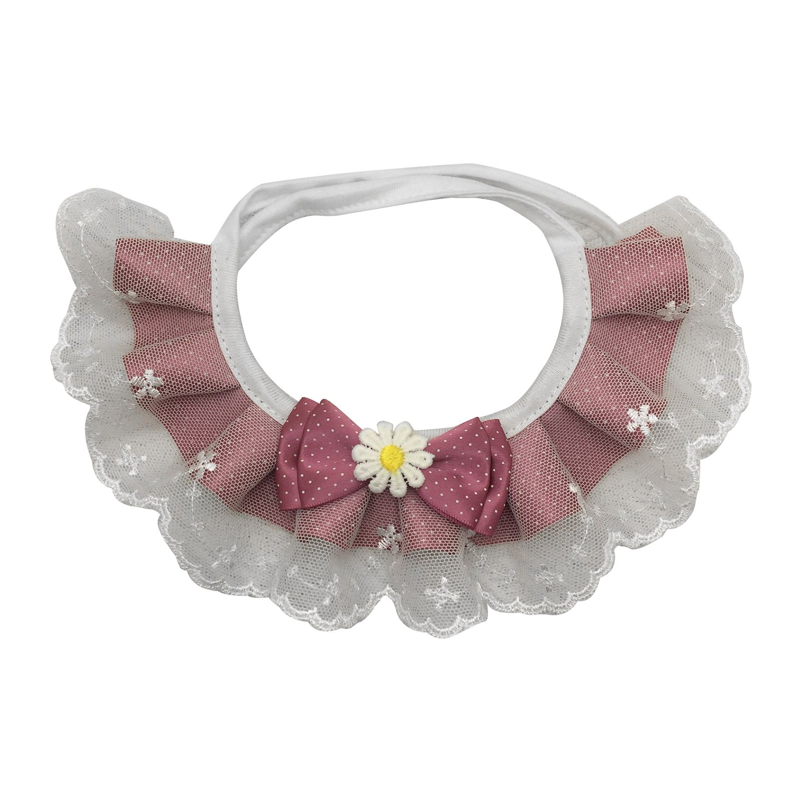 Pet Collar Bib All-matched Cat Collar Saliva Towel