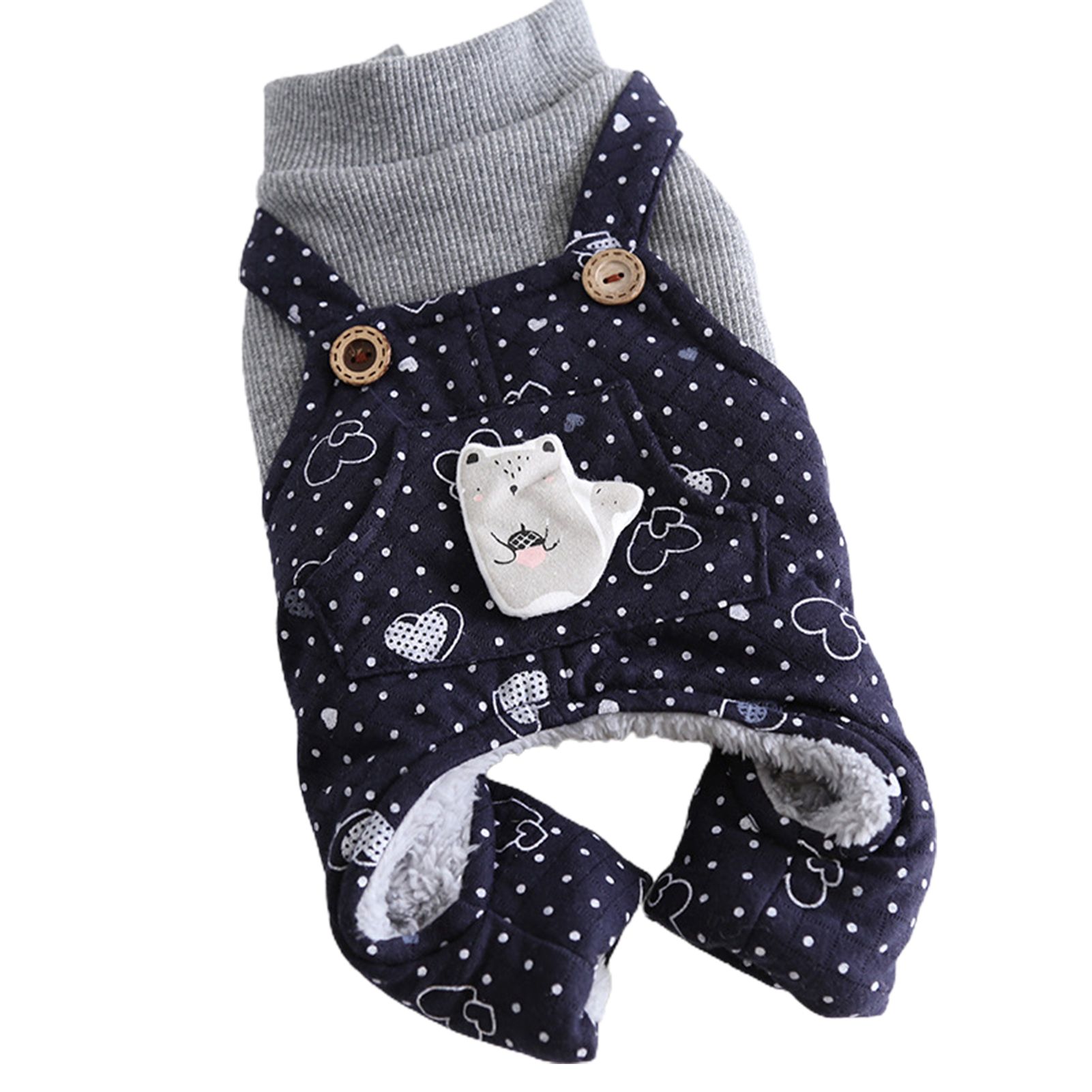 Puppy Costume Cartoon Design Adorable Durable Dog Bodysuit