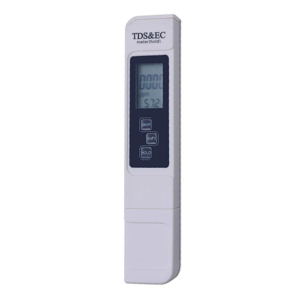 3 In 1 Meter Digital PH ORP TEMP Tester Pen Acidometer Conductivity  Detector  Water Quality Monitor  Measuring - gray