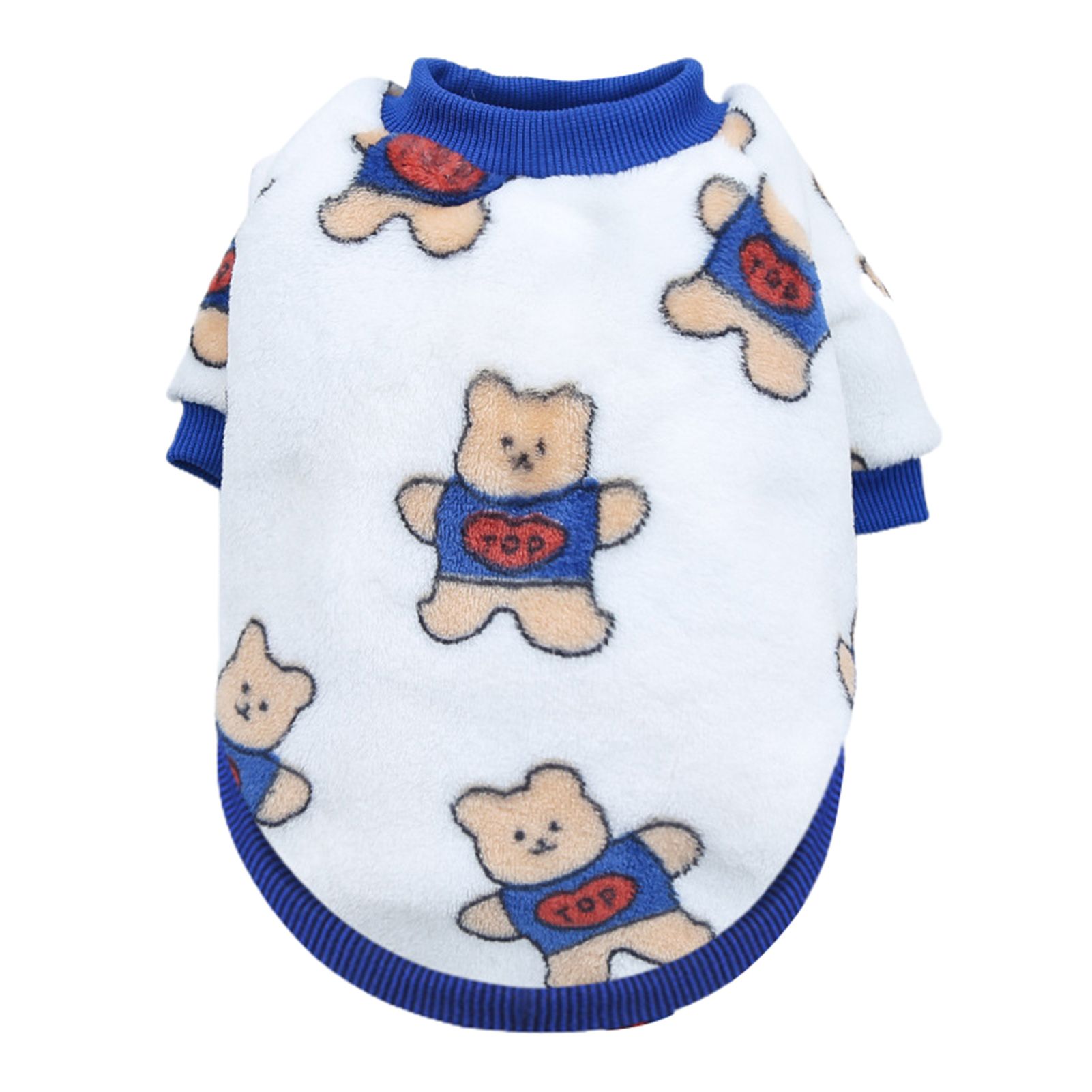 Dog Sweatshirt Cartoon Animal Pattern Cute Dogs Kitten Short Sleeve Tops Clothing