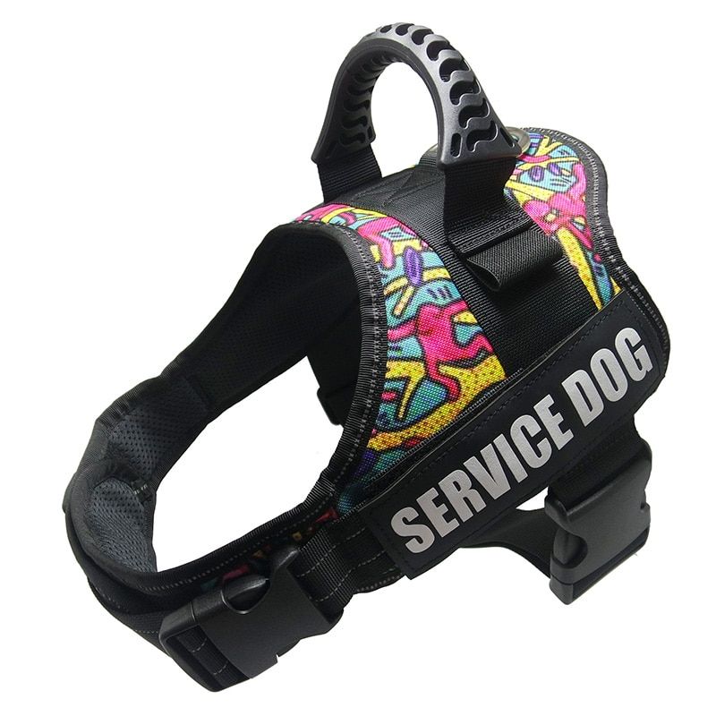 Harness   K9 Reflective Harness Adjustable Nylon Collar Vest for Small Large s ng Running Pets Supplies