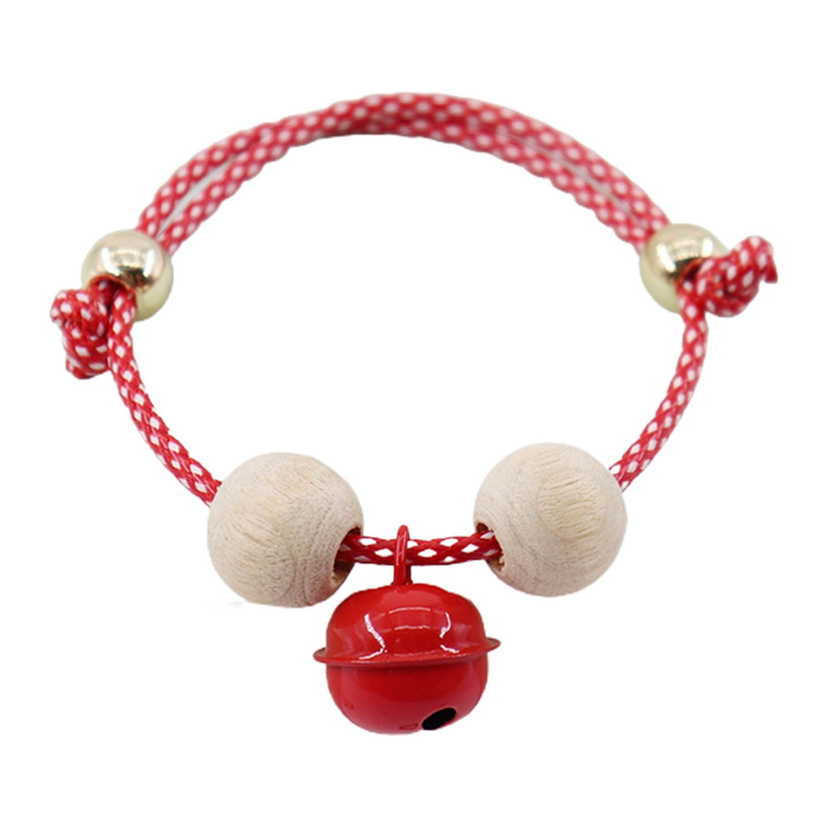 Cats Necklace Wave Dot Pattern Pet Cats Dogs Collar with Bell