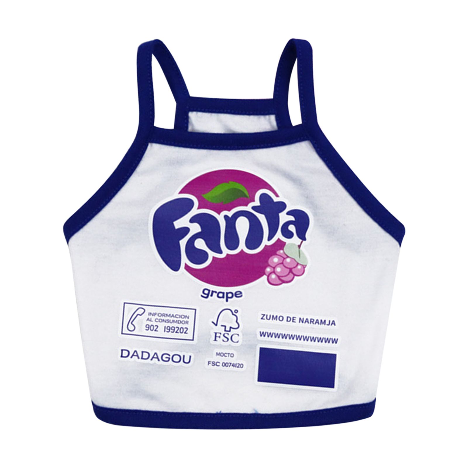 Pet Apparels Thin Fruit Soda Pet Summer Clothes