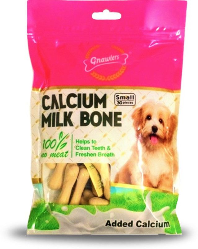 Gnawlers DNC Calcium Milk Bone (Small 30 in one) - Dog Treat 270g Milk Dog Treat  (375 g)