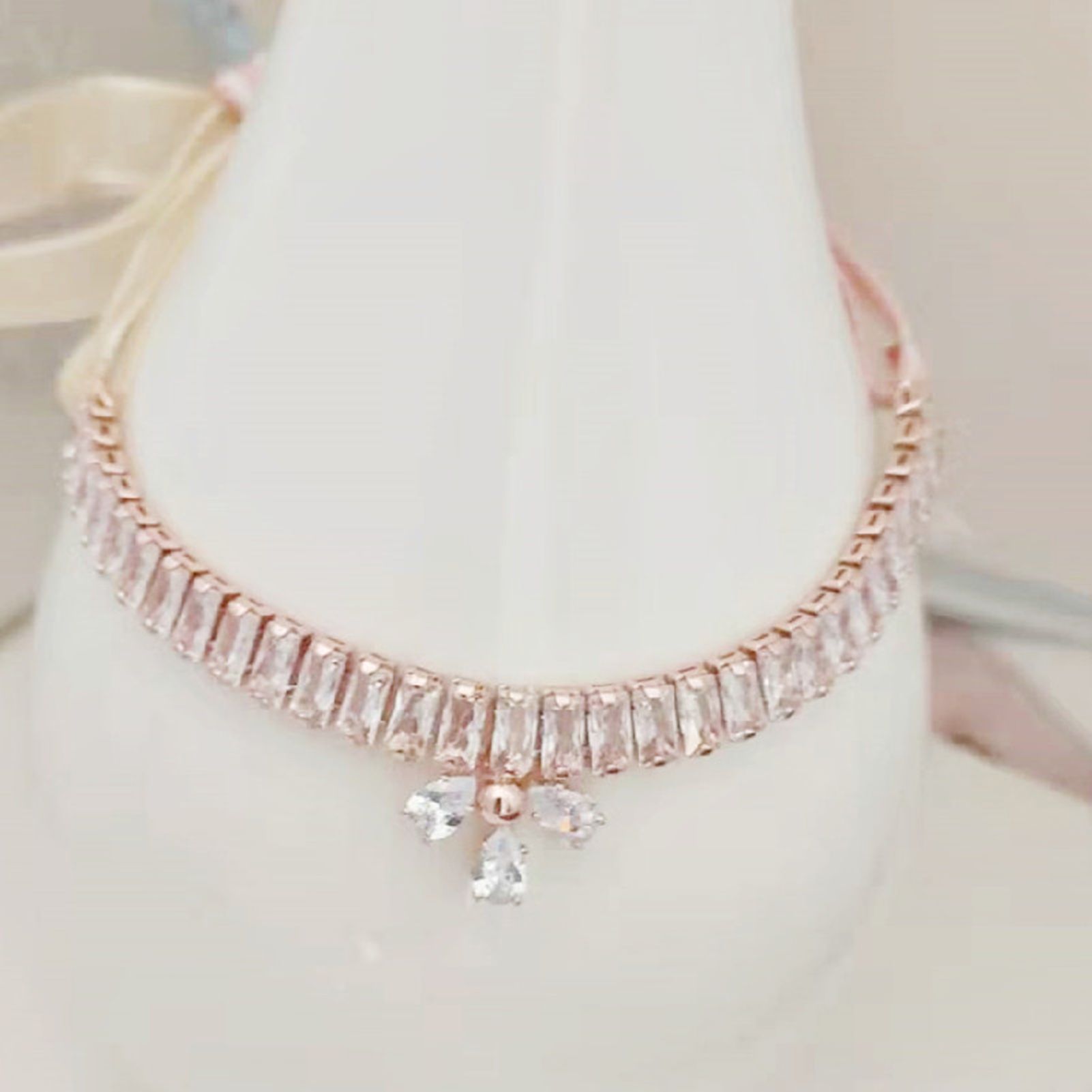 Pet Neck Chain Exquisite Puppy Collar Pet Necklace with Pendant