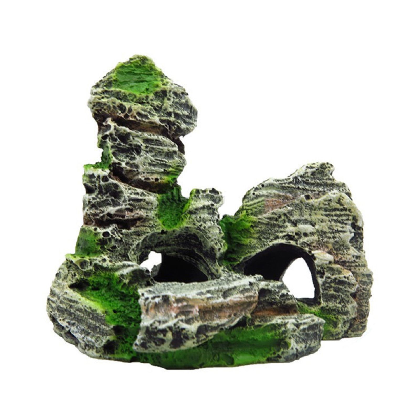 Hiding Cave Stone Artificial Handmade Resin Mountain Hiding Cave for Fresh Water