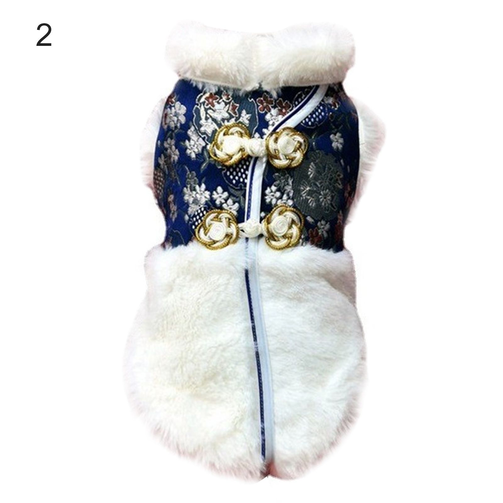Pet Dress Flower Pattern Pet Dog Kitten Sleeveless Coat Clothes