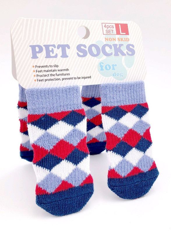 PETANGEL Socks for Dog, Cat  (Blue)