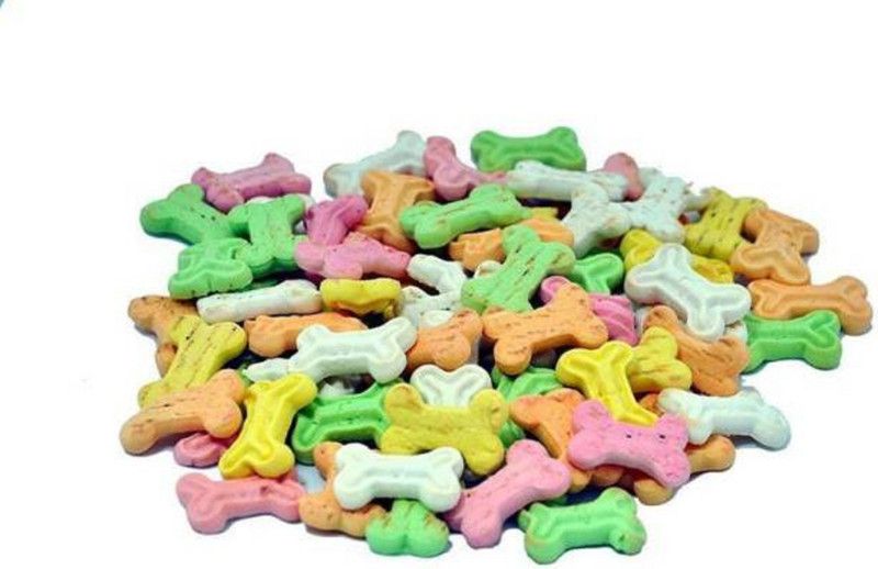 loveingpets Dog Biscuit Mix Chicken, Milk, Strawberry for dogs, 500 G Chicken, Milk, Strawberry Dog Treat (500G) Chicken Dog Chew  (500 g, Pack of 1)