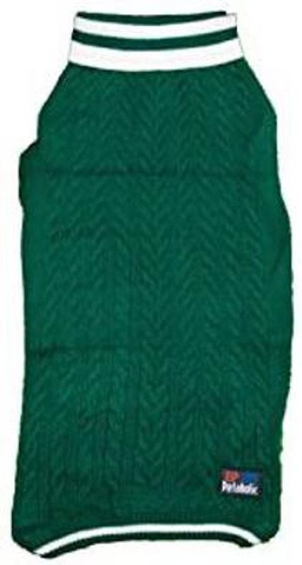 WAGGY TAILS Sweater for Dog  (Green)