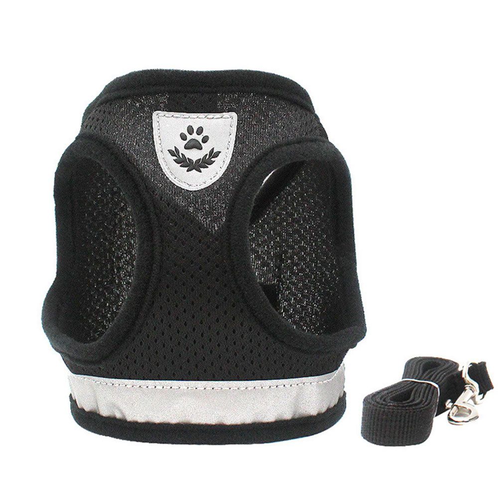 Nylon Mesh  Harness for Small Medium s Chihuahua  Puppy Vest Reflective  ng  Harnesses Lead Leash