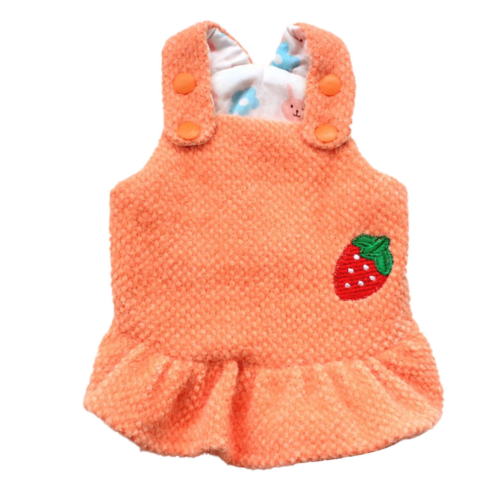 Pet Dress Fine Workmanship Warm Pet Dog Cats Dress Costume