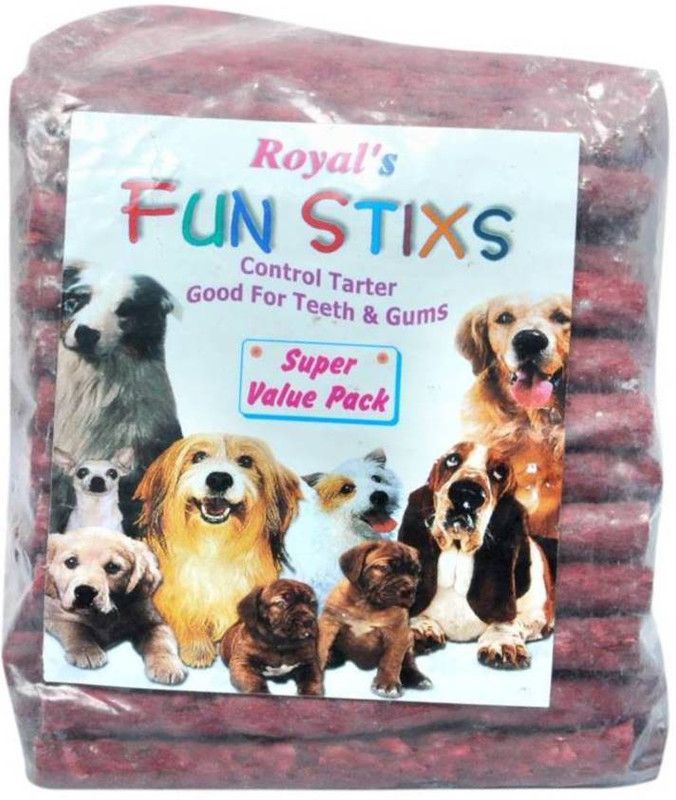 Royals CHEW Sticks Mutton Flavor 1 Kg for Oral Care Chicken Dog Treat  (1 kg)