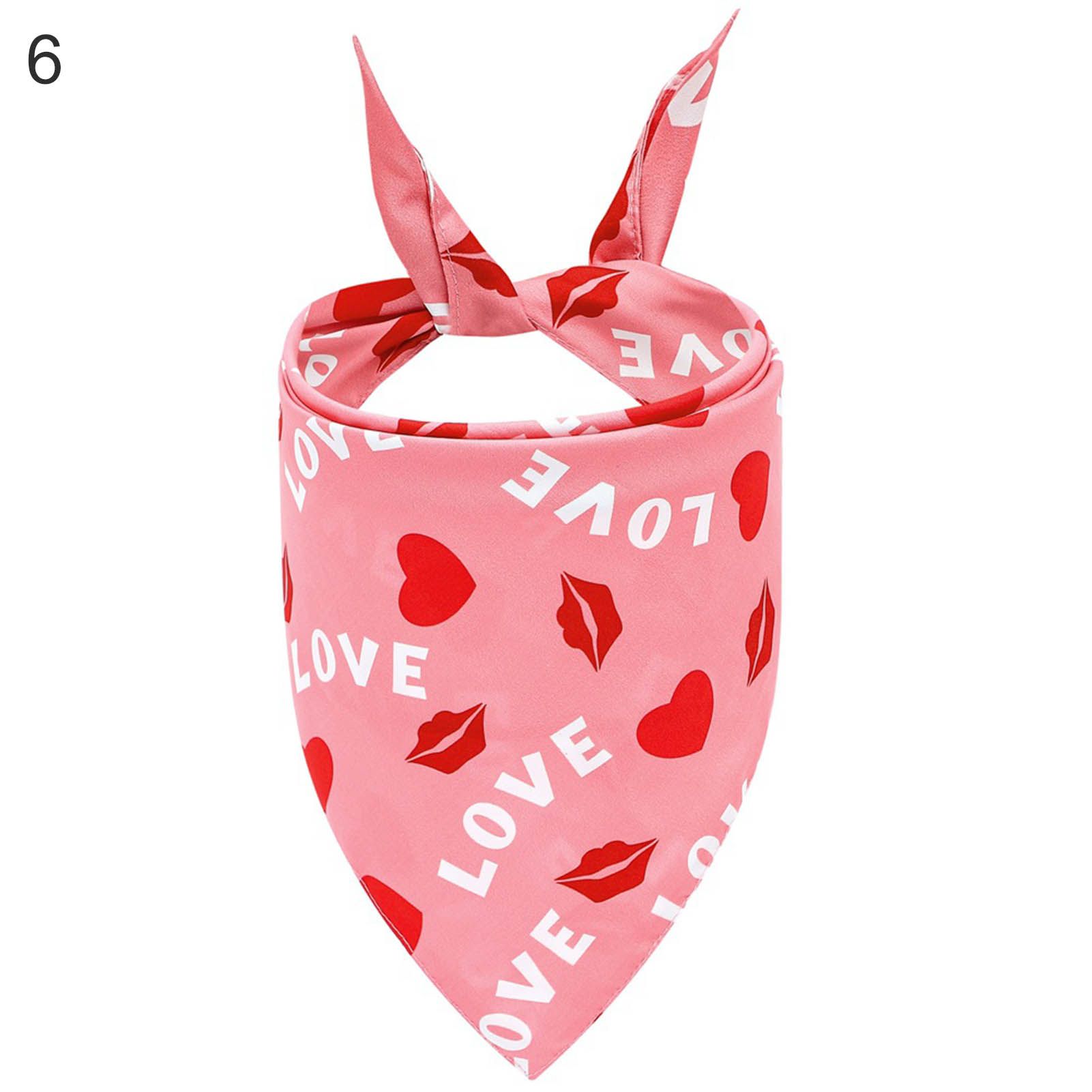 Pet Triangle Bib Romantic Pet Dogs Triangle Bib