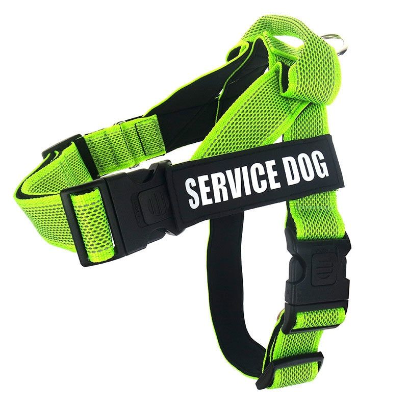 Summer lightweight chest harness vest-style reflective  harness medium and large  vest-style out