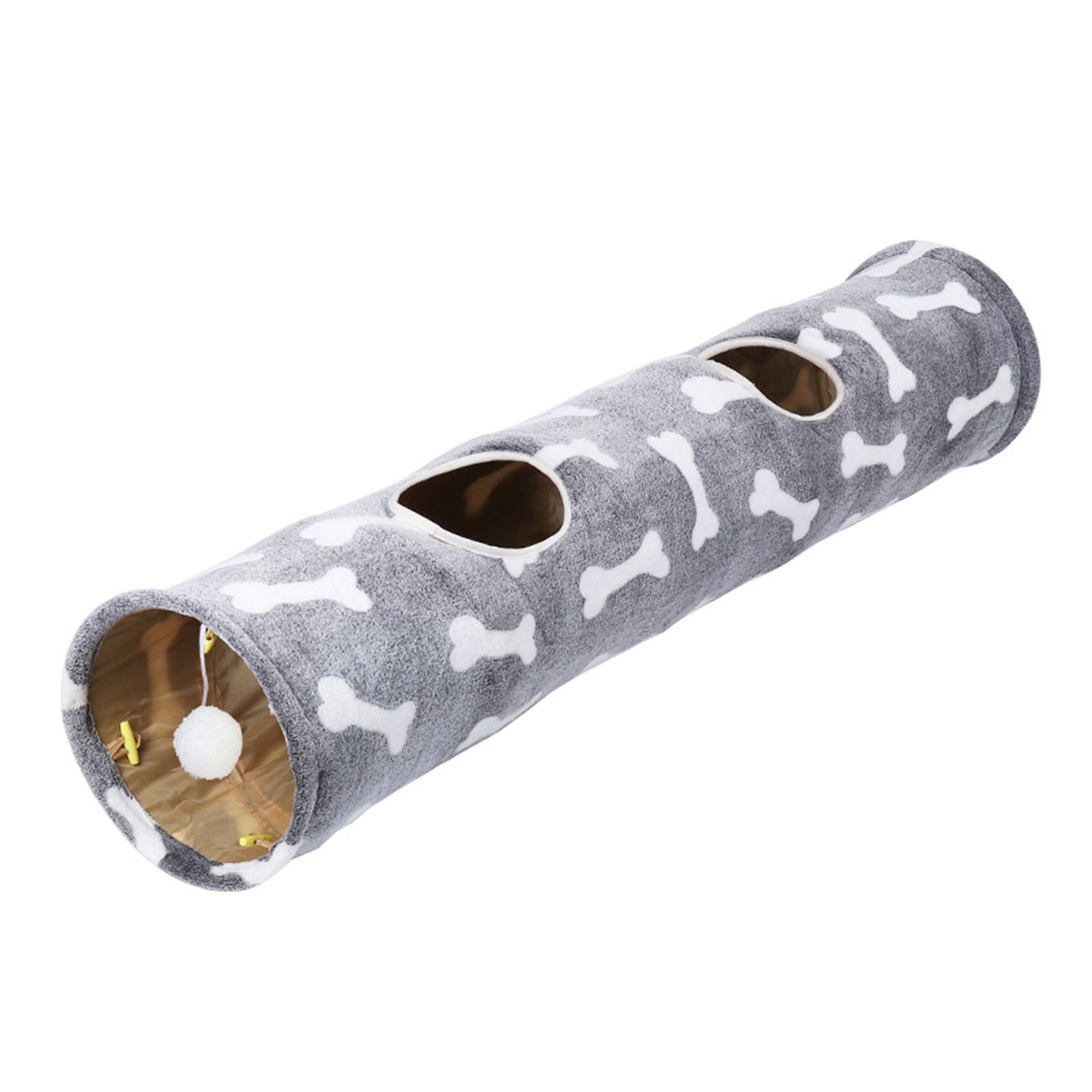 Pet Tube Toy with Sound Paper Cat Play Tube Toy