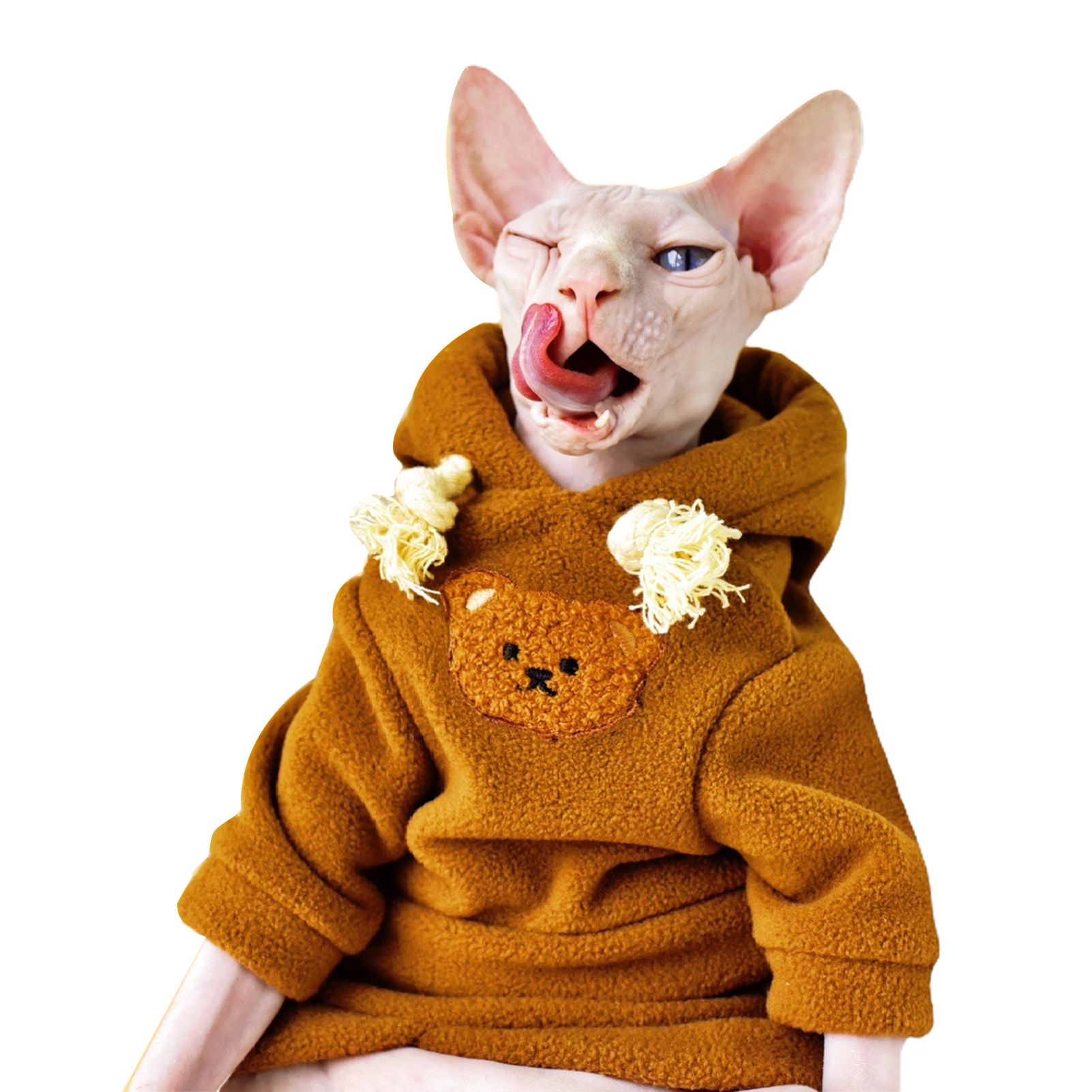 Puppy Costume Skin-friendly Fade-resistant Dog Winter Hoodie Pet Costume
