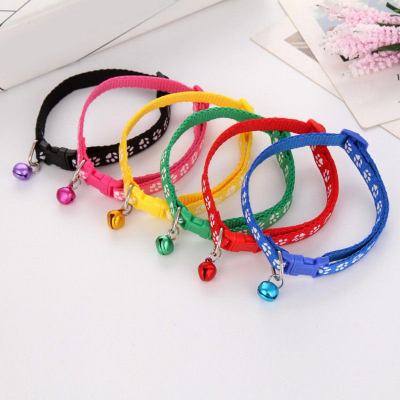 Adjustable Cat & Dog Collar With Bell