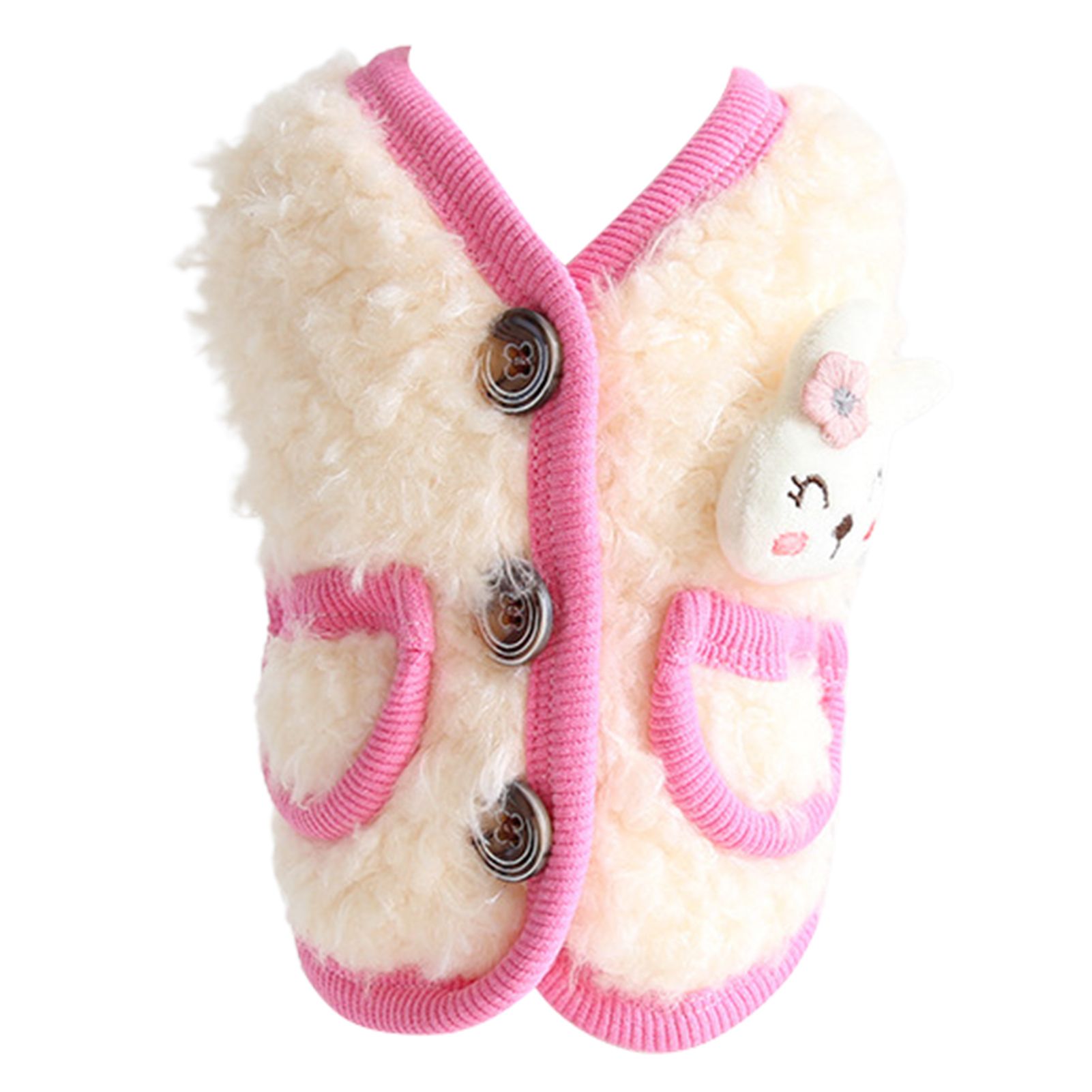 Dog Vest Long Lasting Sleeveless Stylish Pet Teddy Dog Costume