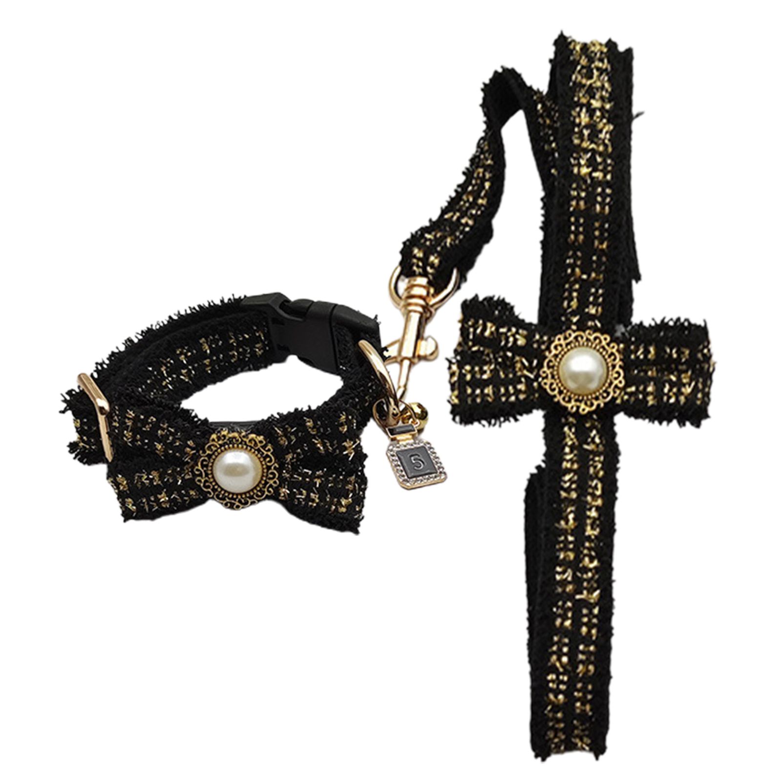 Pet Running Collar Allergy Free Pet Dog Collar Comfort Traction Rope Set