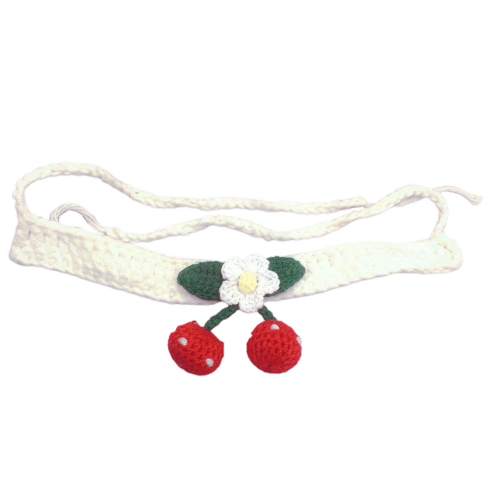 Kitten Collar Cherry Decor Kitten Collar Neck Accessories