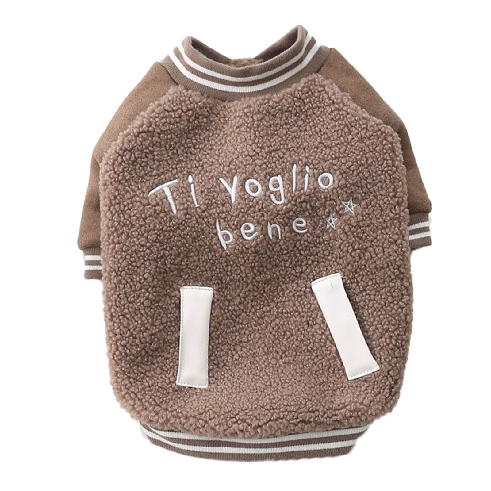 Dog Clothes Soft Texture Comfortable Pet Dog Warm Clothes