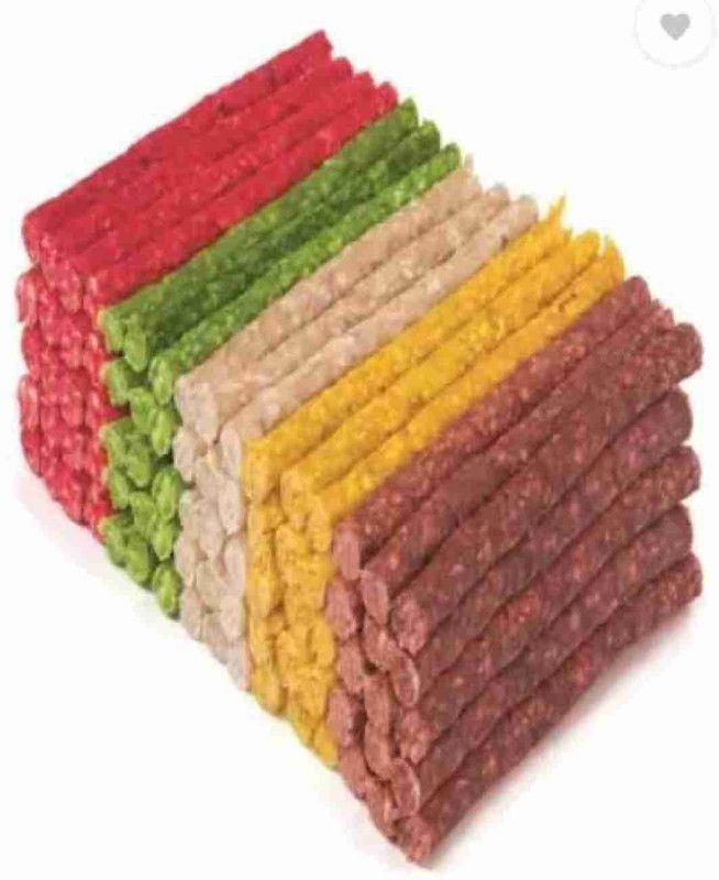 Pet Clue Munchy Twisted & Healthy Chew Stick Multy Flavour Dog Treat ( 1 Kg Pack of 2 ) Chicken, Mutton Dog Chew  (1 kg, Pack of 2)