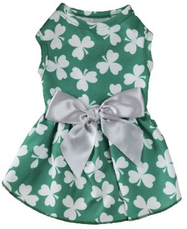 BUSHIKO Frock for Dog, Cat  (Green)