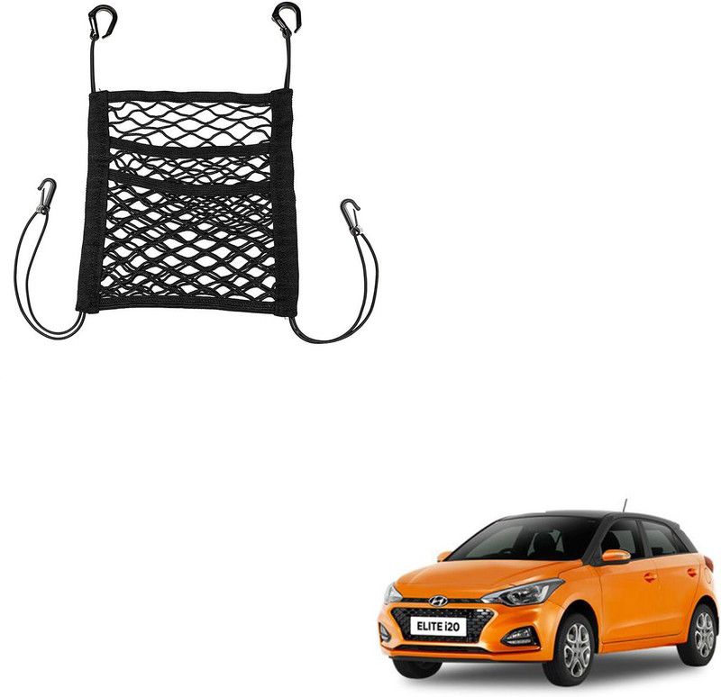 SEMAPHORE Pet Barrier Automotive Seat Back Organizer For Hyundai Elite i20 Car Pet Divider
