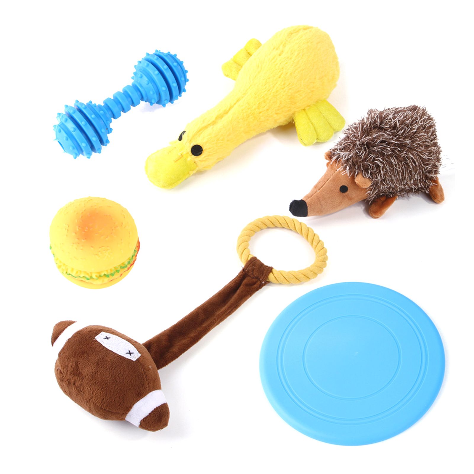 Pet Toy Cartoon Animal Cute Pet Chew Plush Toy