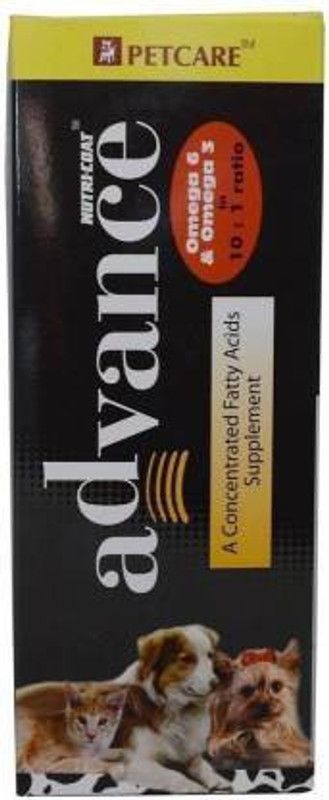 Pet Care PETCARE Nutricoat Advance- A concentrated fatty acids Supplement for pet's Hair Growth Pet Health Supplements (200 g) (PACK OF1) Pet Health Supplements (200 g) Pet Health Supplements  (200 ml)