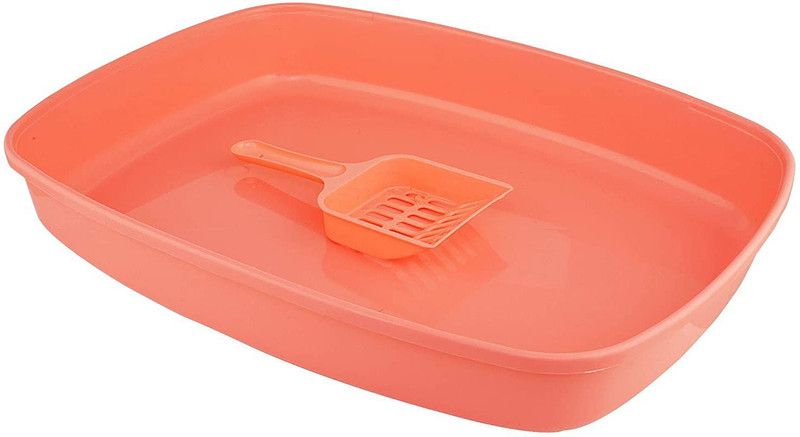 Emily Pets Cat litter box semi closed Pet Litter Tray Refill
