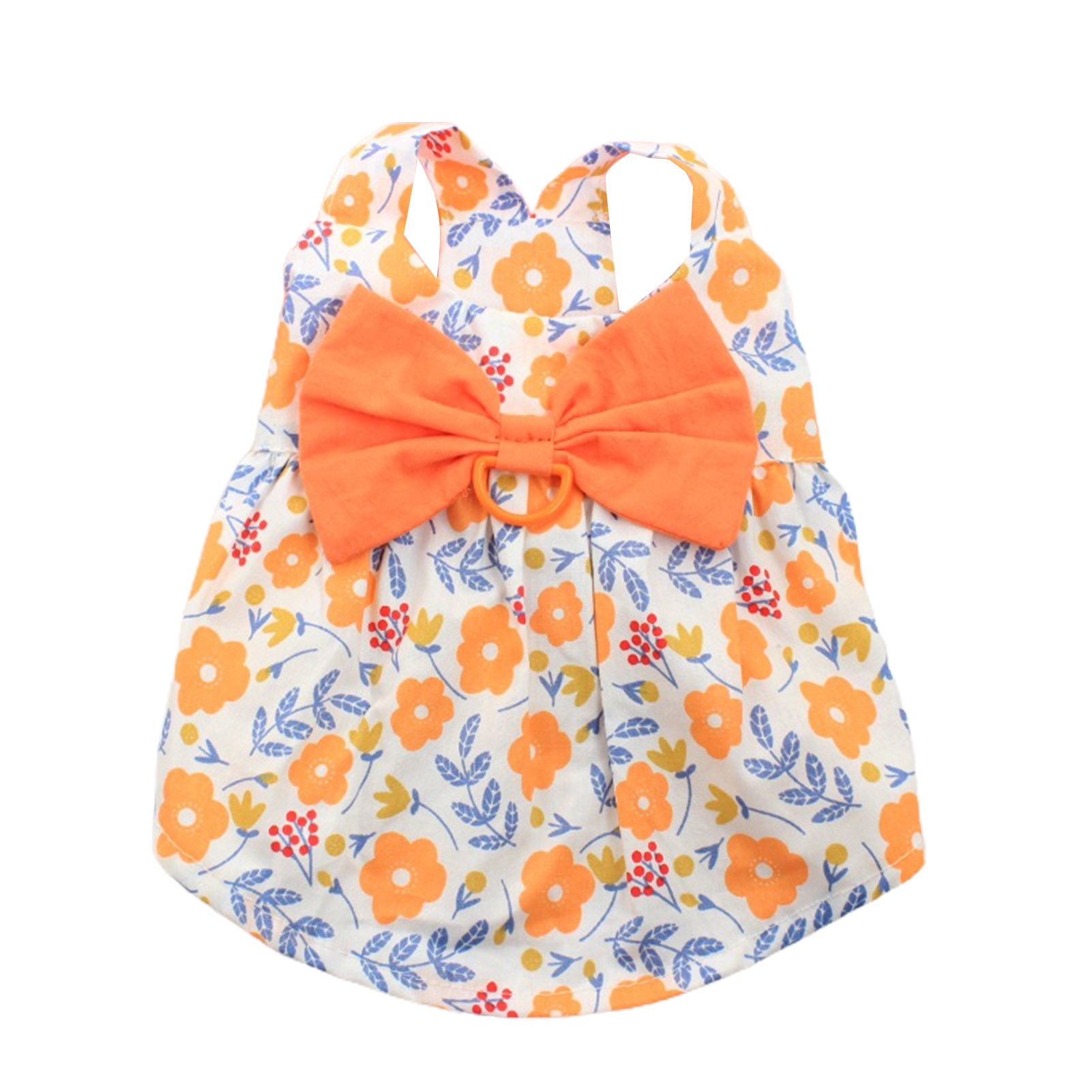 Pet Costume Anti-deform Decorative Printed Flower Pet Clothes