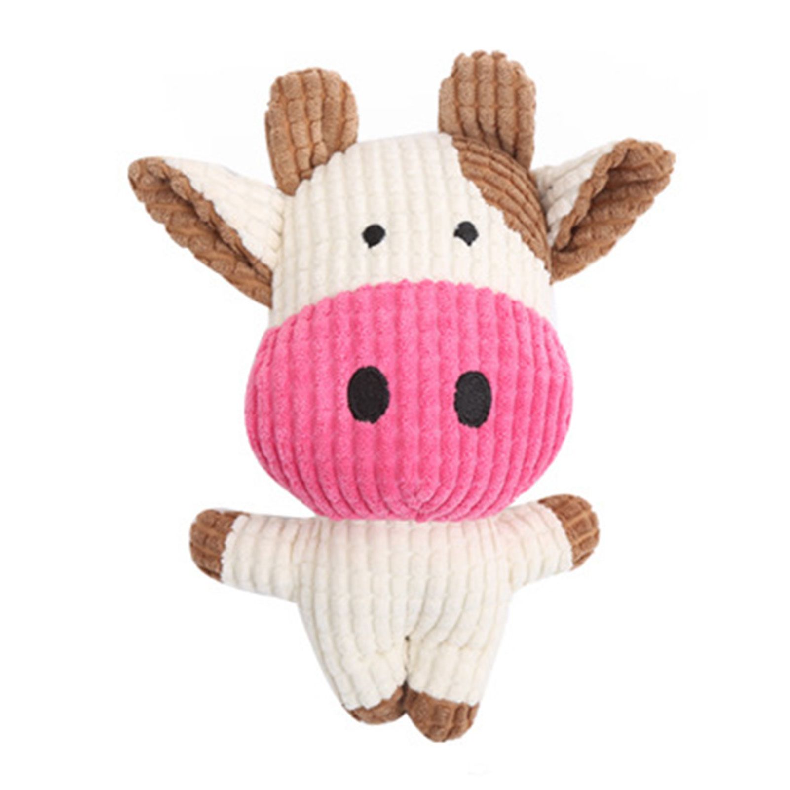 Pets Stuffed Toy Wear-resistant Animal Shape Squeaky Pets Plush Doll