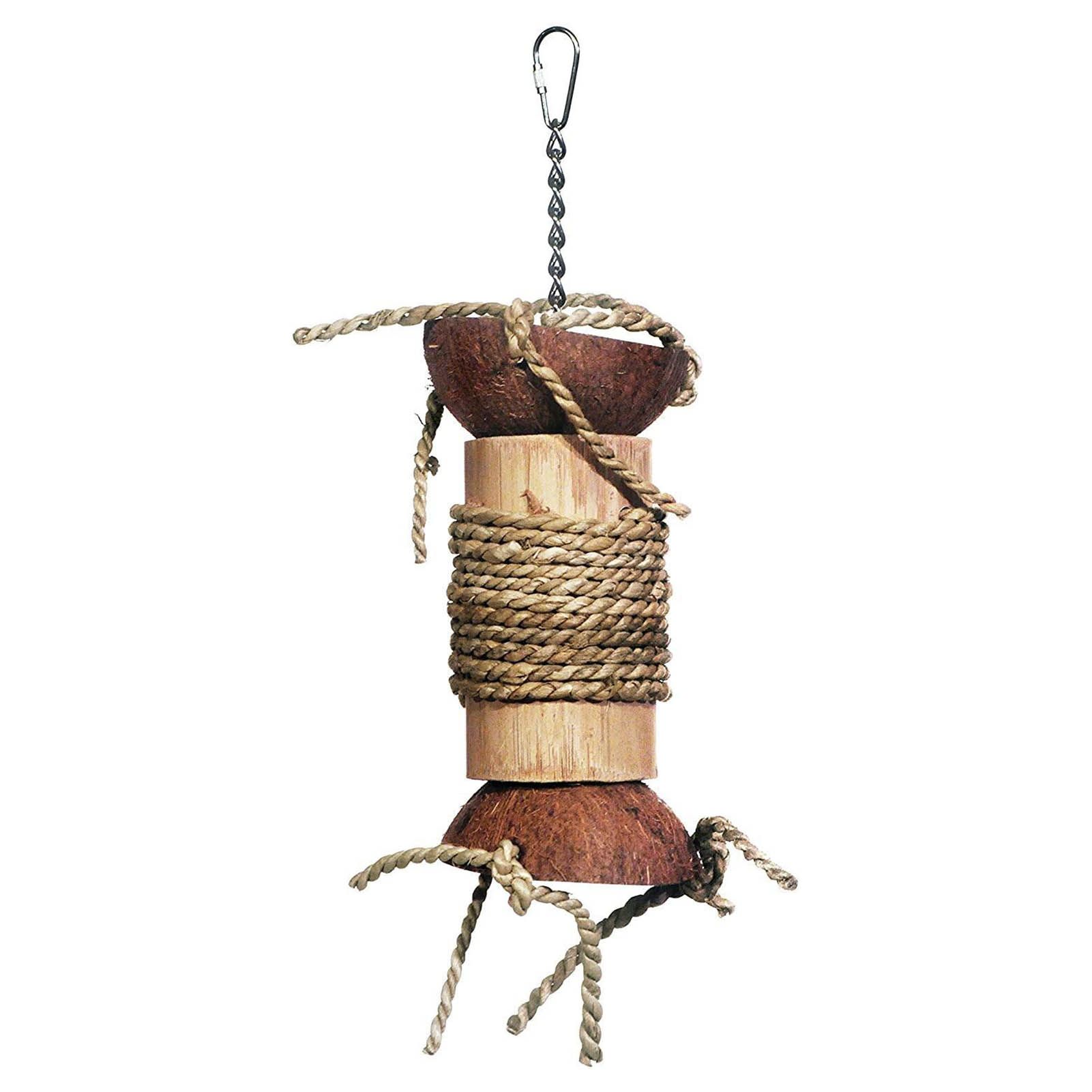 Bird Toy Lightweight Hanging Balance Pagoda Pet Parrot Chewing Toy