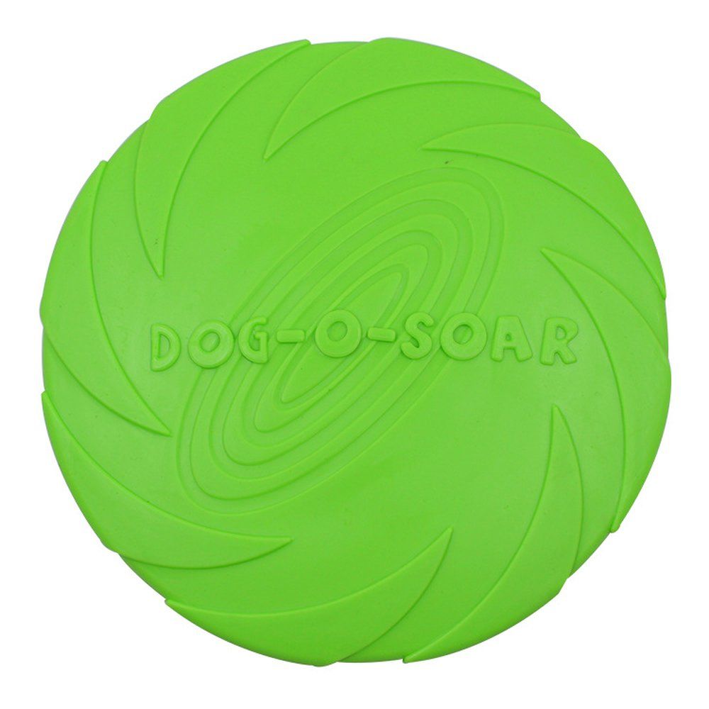 TPR Dog Rubber Disc Training Throwing Dog Toy 15cm Dog Disc For Land And Water Dog Catching Playing Pet Products