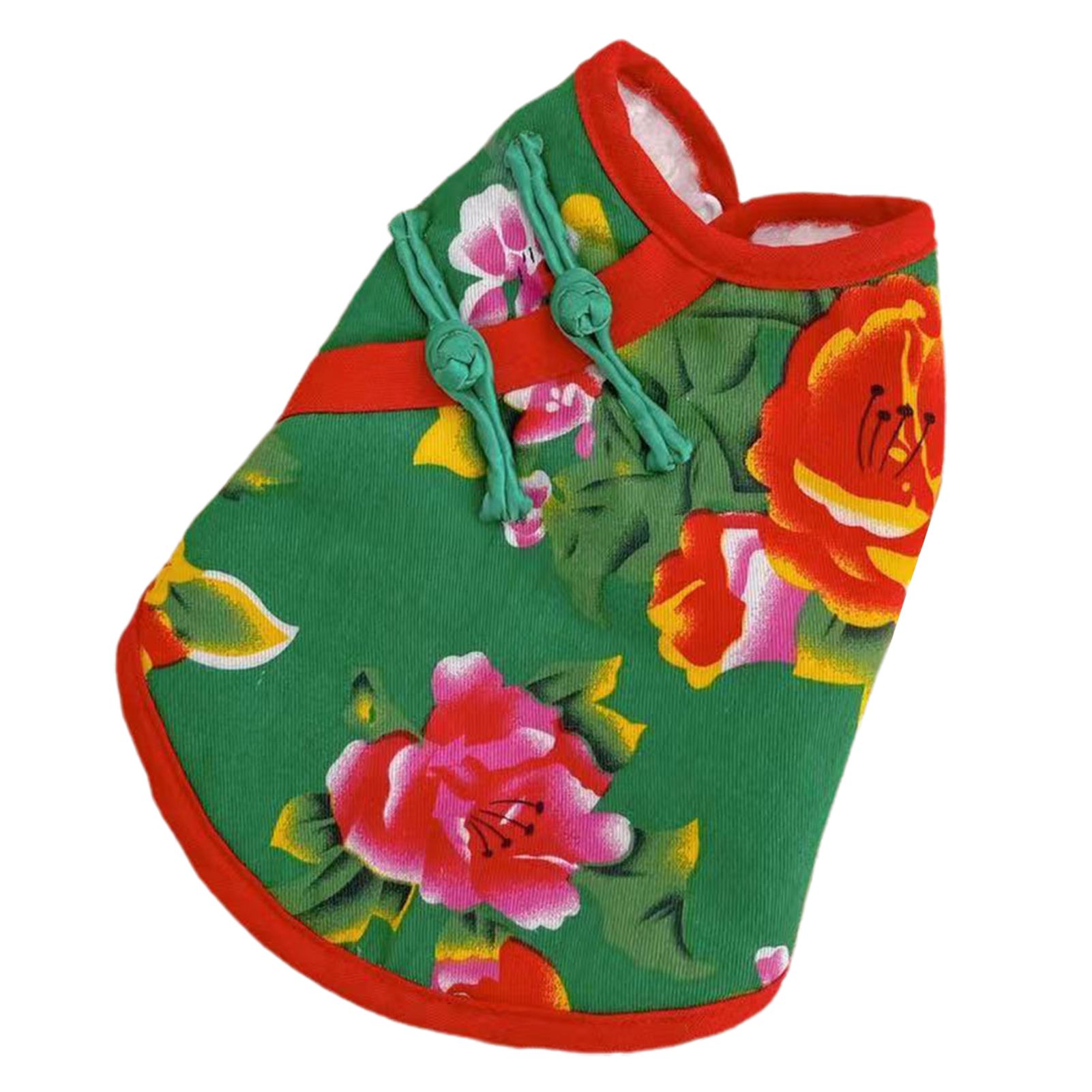 Pet Outfit Vibrant Color Autumn Winter Thickened Pet Warm Clothes