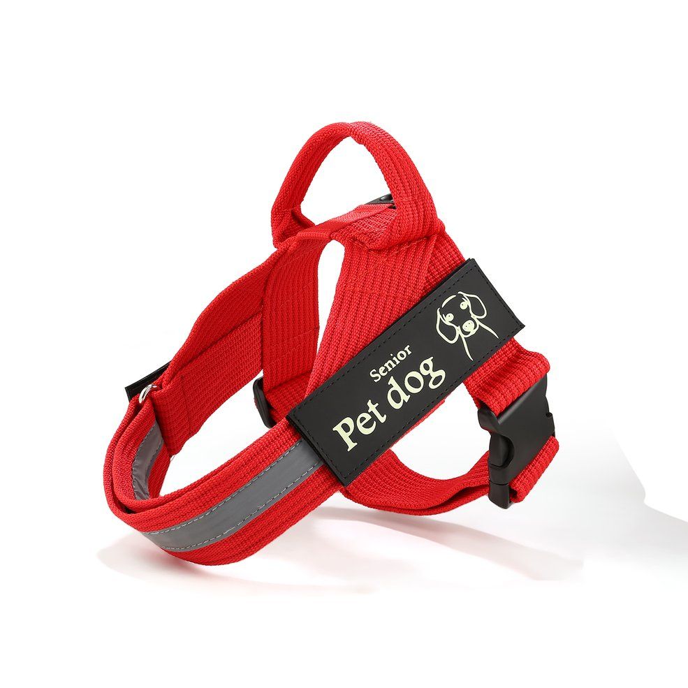 Adjustable Pet Dog No Pull Harnesses Collar Reflective Pet Vest Dog Supplies