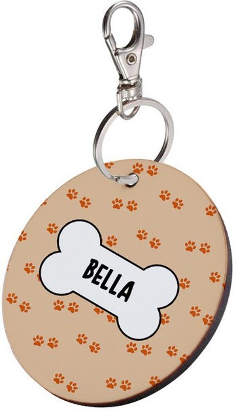 SKY TRENDS Round Shape Collar Locket/Pendant for Dogs & Puppy -210 Info Engraved Dog Collar Charm  (Multicolor, Round)