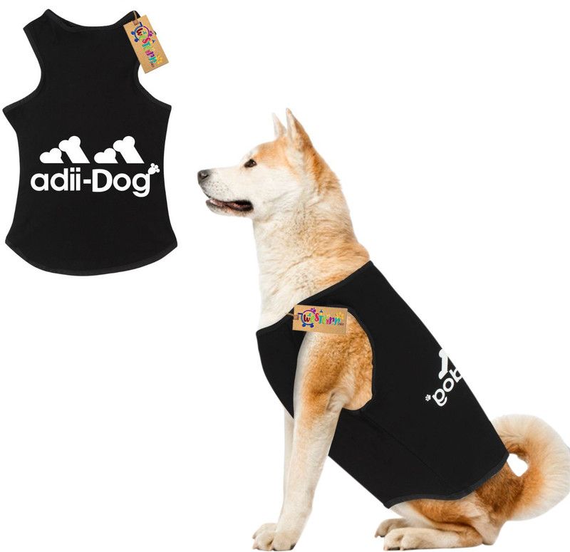 Western Era T-shirt for Dog  (Black)
