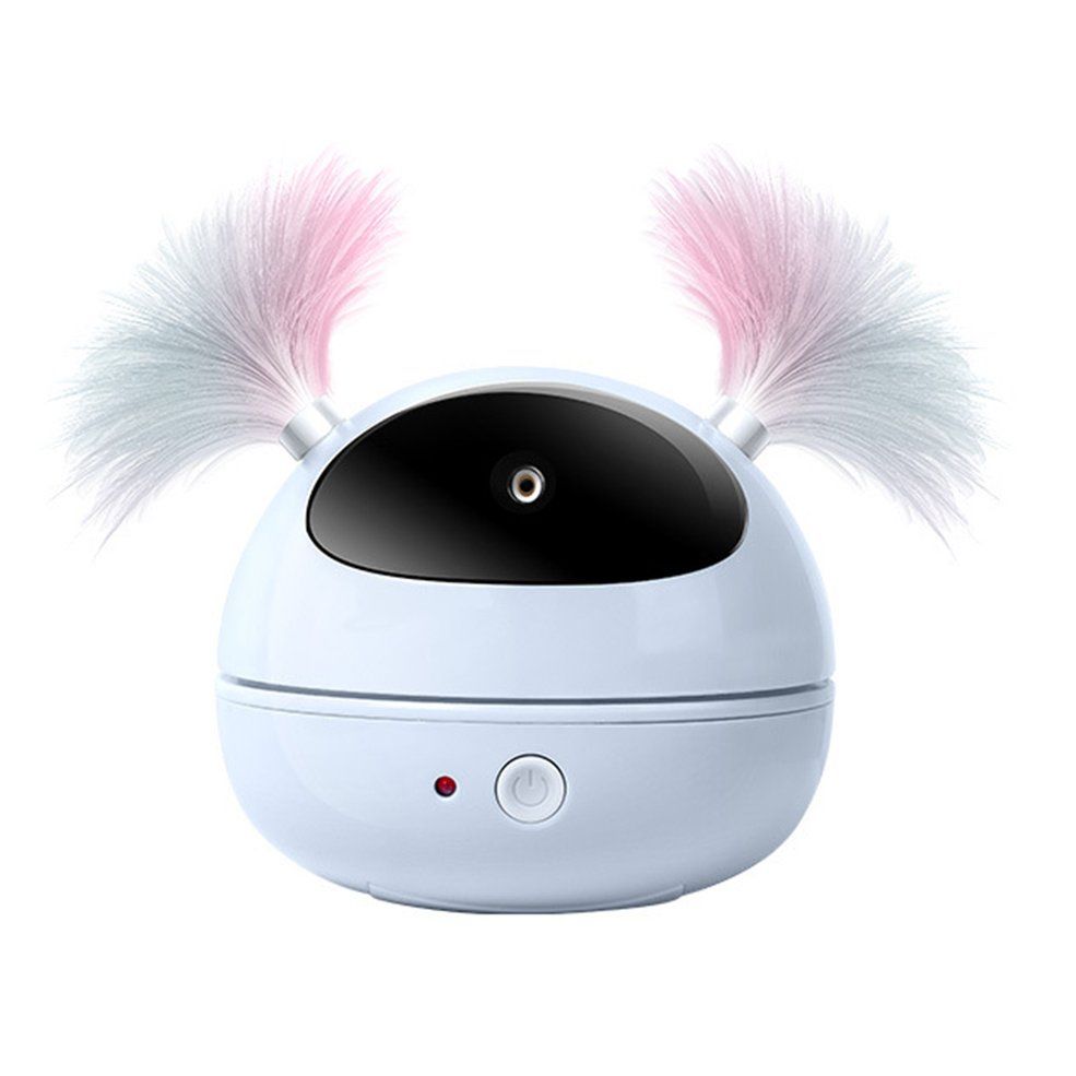 Laser Cat Toy Robot Teasing Cat Feather Toy Intelligent Automatic Toy