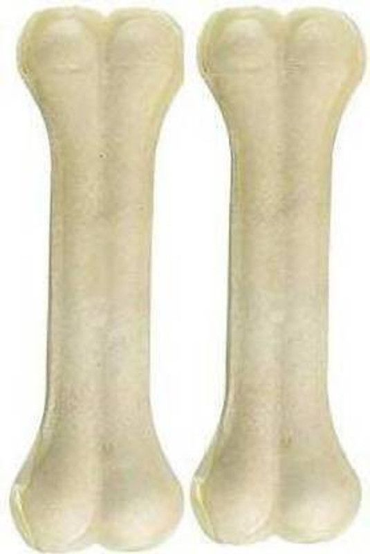 SAWAY Saway pet Food Store Calcium Treat Bone 8 Inch 2 Pcs Beef, Chicken Dog Chew  (400 g, Pack of 1)