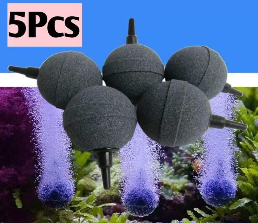 5 Pcs Air Bubble Stone Aerator For Aquarium Fish Tank Pump Oxygen Plate Mini Aquariums Accessories Air Pump