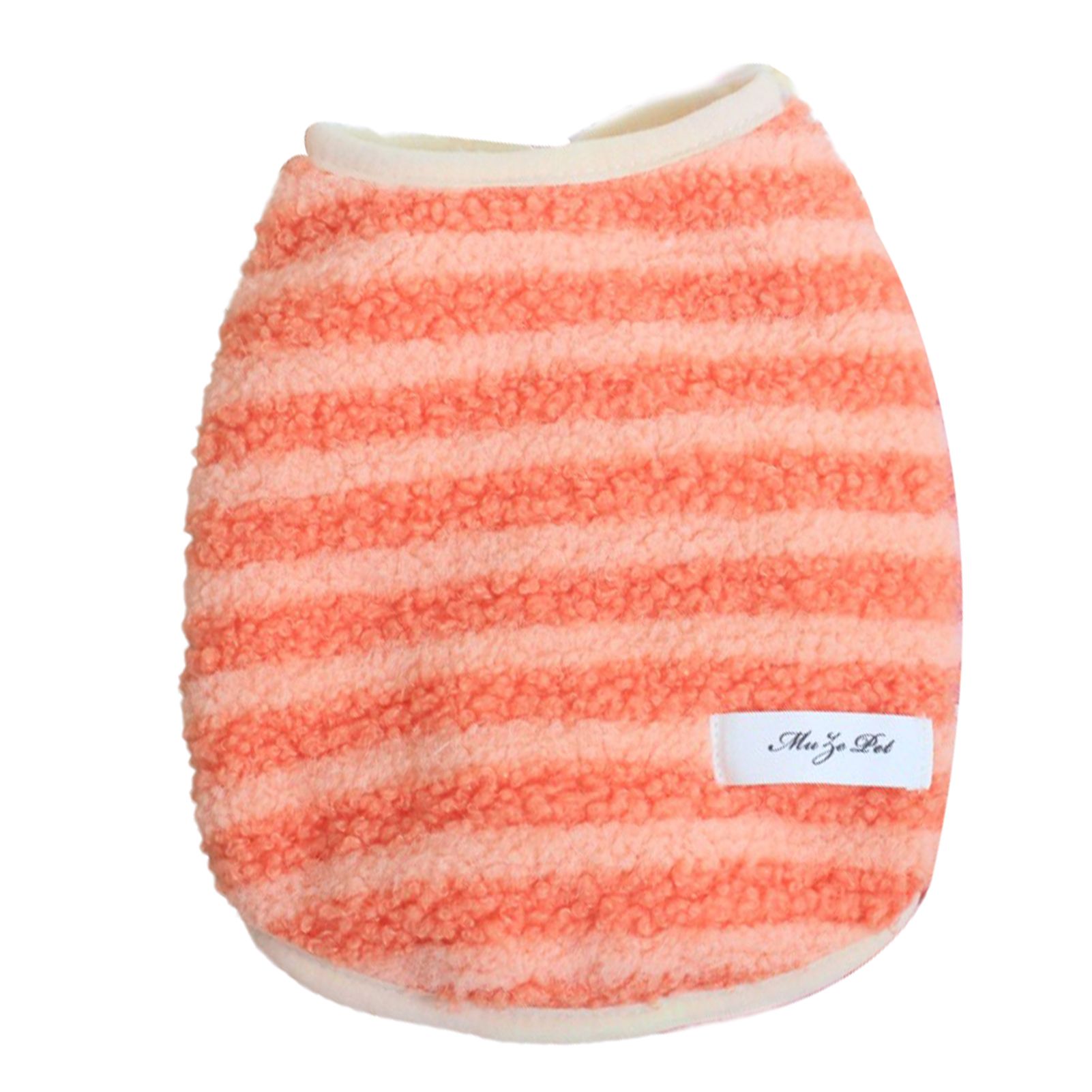 Pet Vest Round Neck Puppy Cats Sleeveless Thickened Cardigan